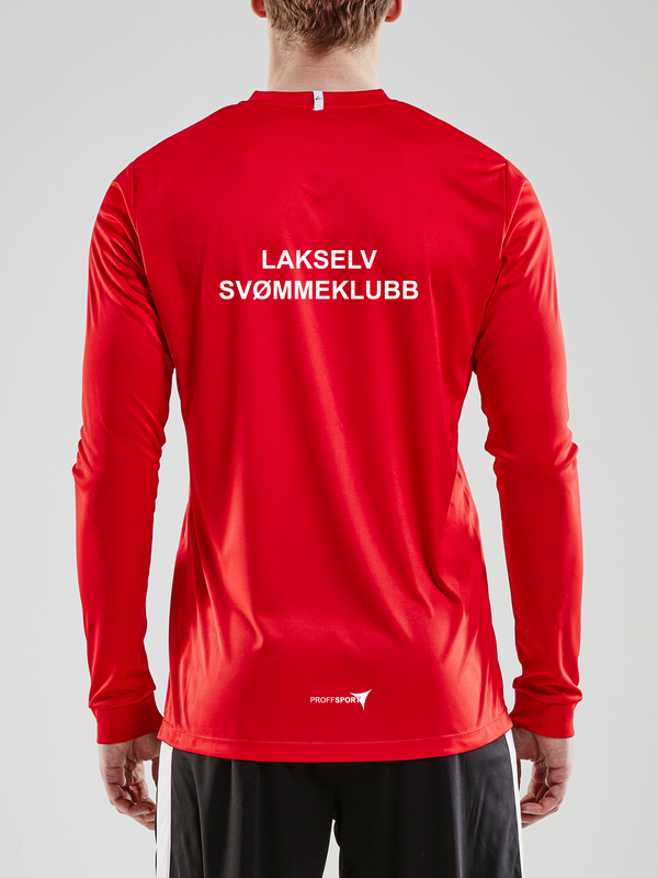 Squad Go Jersey Solid Ls Herre - Lakselv Svømmeklubb