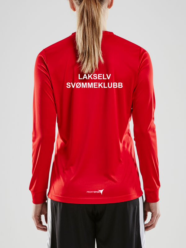 Squad Go Jersey Solid Ls Dame - Lakselv Svømmeklubb