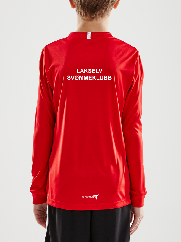 Squad Go Jersey Solid Ls Junior - Lakselv Svømmeklubb