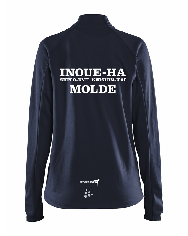 Evolve Halfzip Dame - Molde Karateklubb