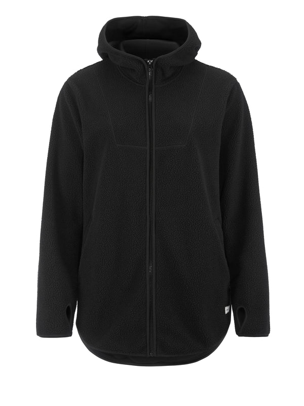 Join Pile Fleece FZ Hood Dame- Jåttå Barnehage