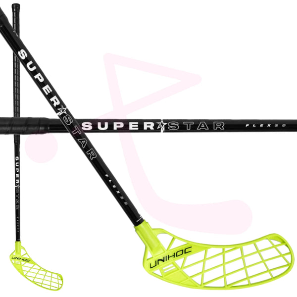 Stick Unihoc SUPERSTAR 30 black 100cm L/R