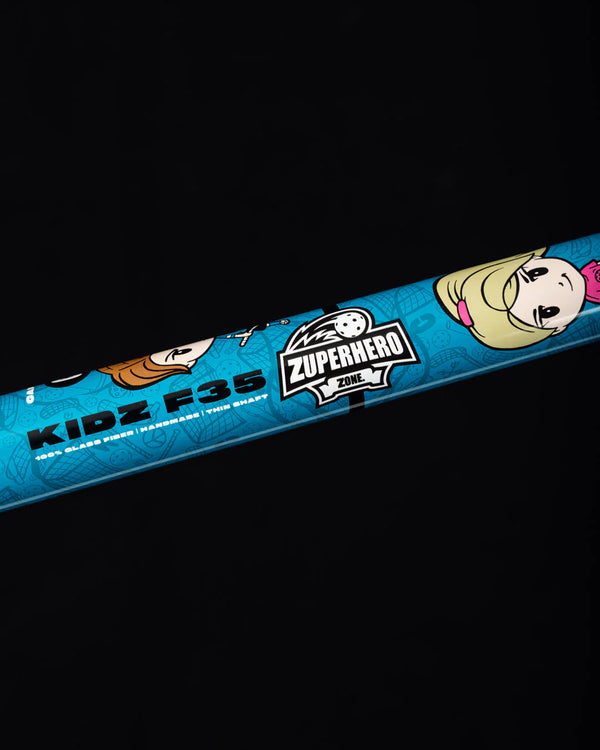 ZUPERHERO KIDZ F35 (THIN) black/blue  (incl ball)