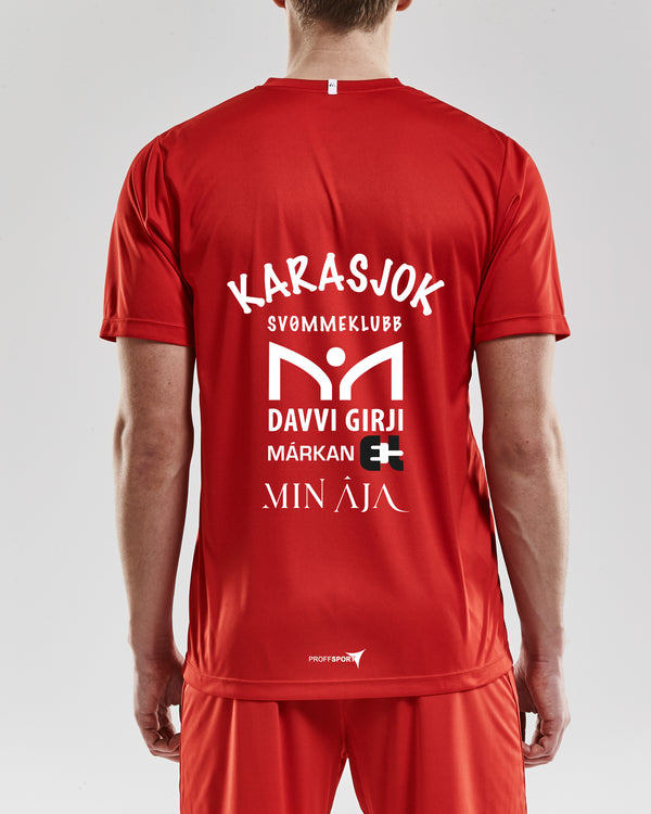 Craft Squad T-skjorte Dame & Herre - Karasjok Svømmeklubb