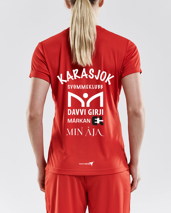 Craft Squad T-skjorte Dame & Herre - Karasjok Svømmeklubb