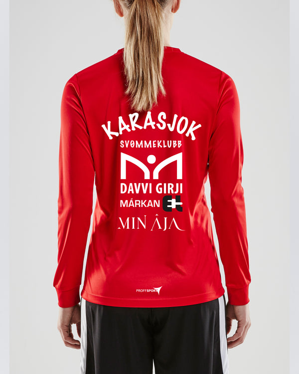 Craft Squad Jersey L/S Dame & Herre - Karasjok Svømmeklubb