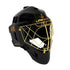 Goalie Mask Unihoc ALPHA PRIME EVOLAB black/gold