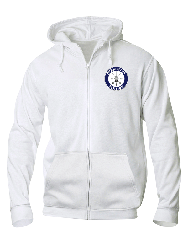 Basic Hoody Full Zip Herre - Bekkestua Fekting