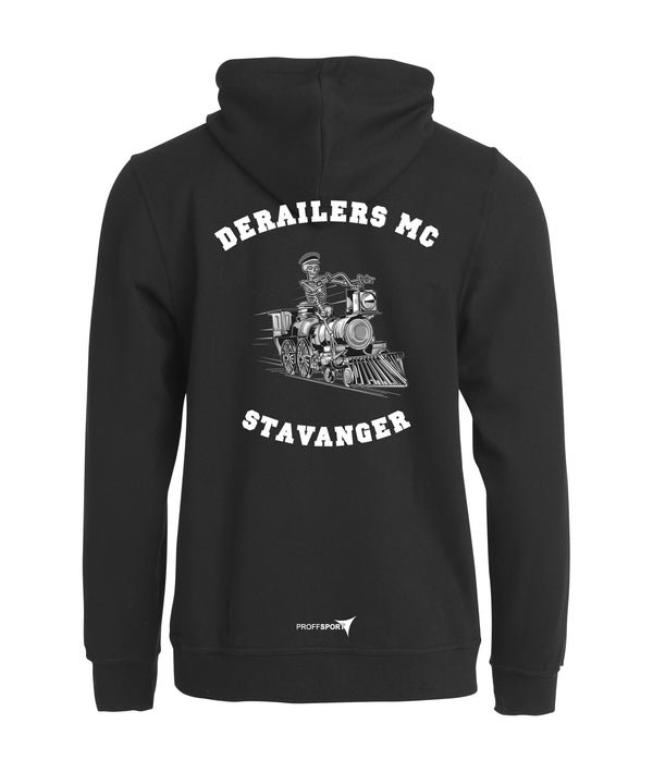 Basic Hoody Full Zip u/Front Herre - Derailers MC