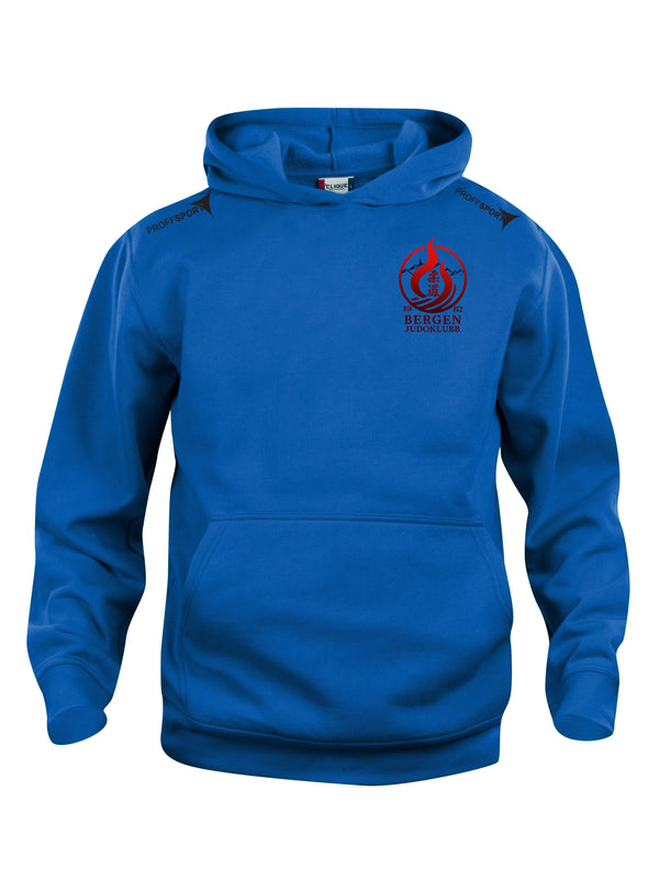 Basic Hoody Unisex voksen - Bergen JudoKlubb
