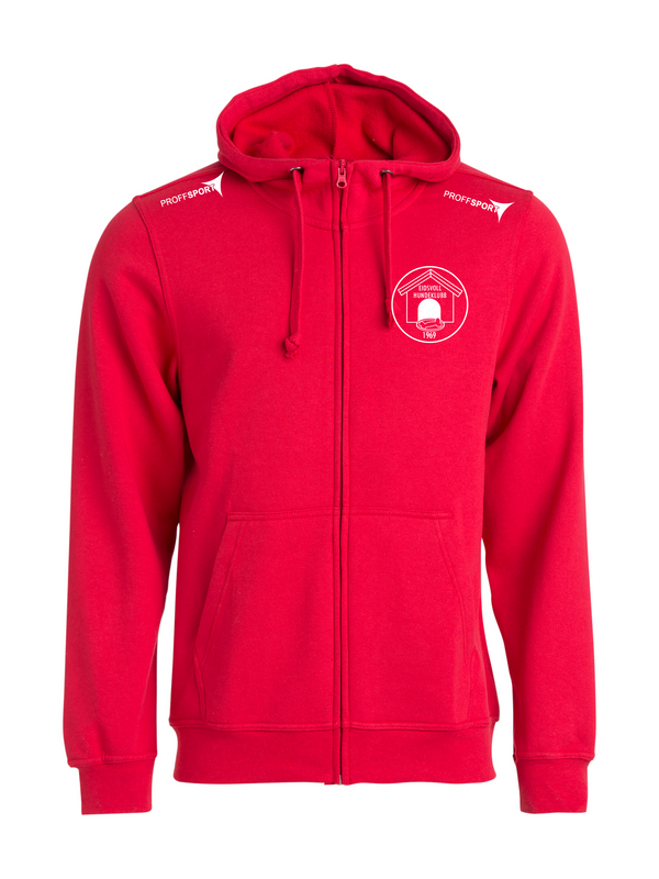 Basic Hoody full zip - Eidsvoll Hundeklubb - Proffsport AS
