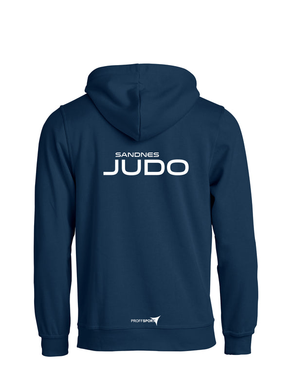 Basic Hoody full zip Herre - Sandnes Judo