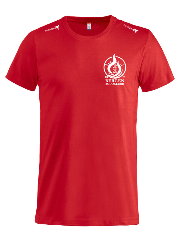 Bomull T-Skjorte Junior - Bergen JudoKlubb