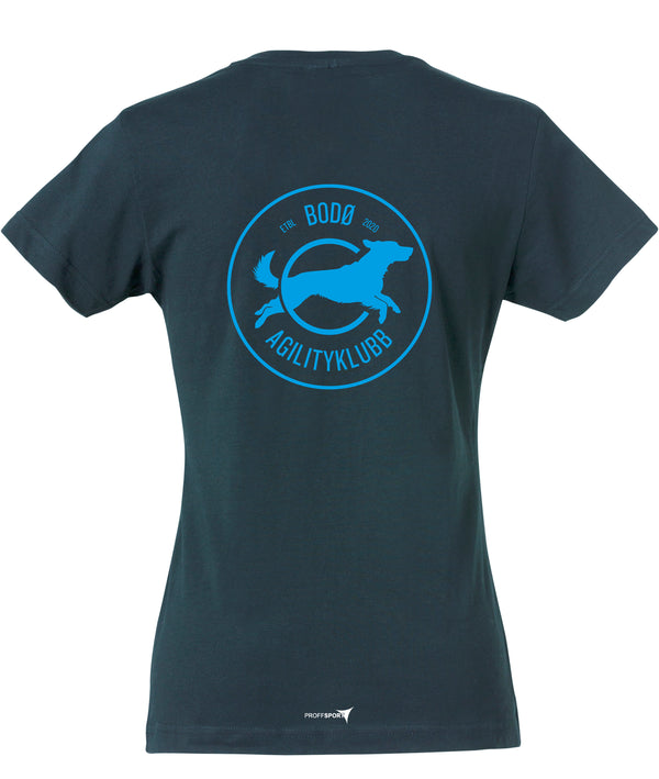 Basic T-skjorte Dame & Herre - Bodø Agilityklubb
