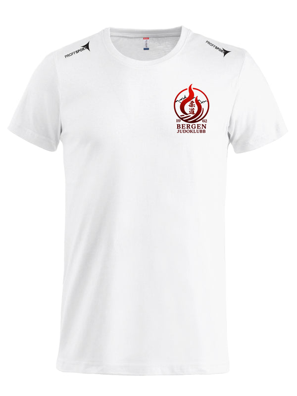 Bomull T-Skjorte Herre - Bergen JudoKlubb