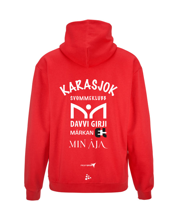Community 2.0 hoodie  Dame og Herre - Karasjok Svømmeklubb