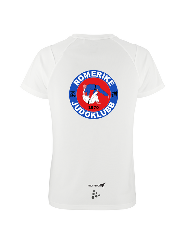 Rush 2.0 SS tee Dame - Romerike Judoklubb