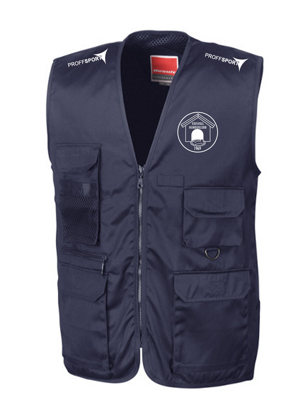 Safari vest - Eidsvoll Hundeklubb