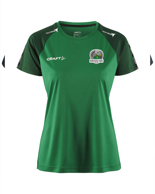 Squad Go Contrast Jersey Dame & HErre  - Brodd IBK + sponsor på front