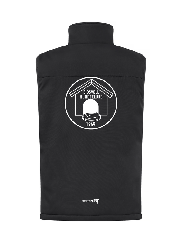 Classic Padded Softshell Vest Herre - Eidsvoll Hundeklubb - Proffsport AS