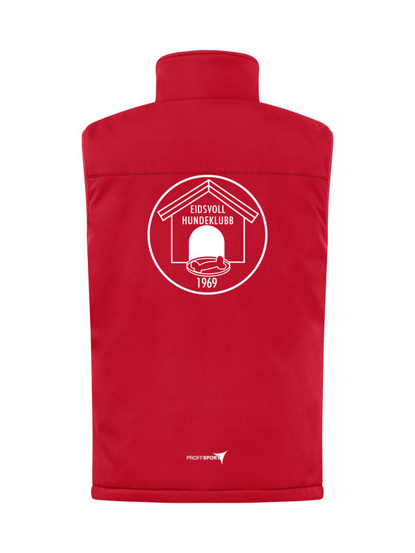 Classic Padded Softshell Vest Herre - Eidsvoll Hundeklubb - Proffsport AS