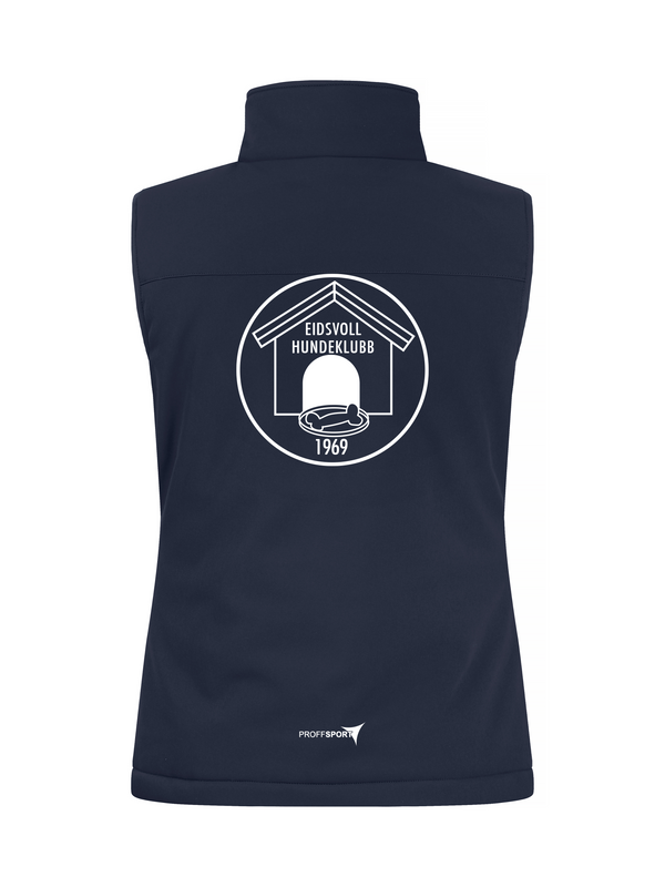 Classic Padded Softshell Vest Dame - Eidsvoll Hundeklubb - Proffsport AS