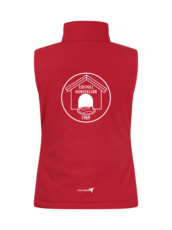 Classic Padded Softshell Vest Dame - Eidsvoll Hundeklubb - Proffsport AS