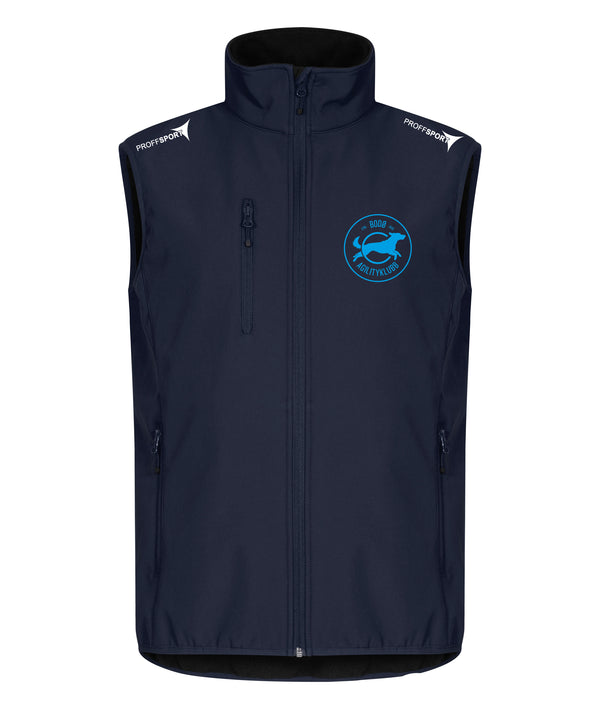 Classic Softshell Vest Dame & Herre - Bodø Agilityklubb