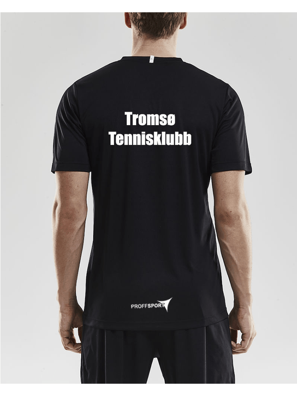Squad T-skjorte herre  - Tromsø Tennsiklubb