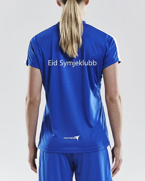 Craft Progress Contrast T-Skjorte Dame - Eid Symjeklubb
