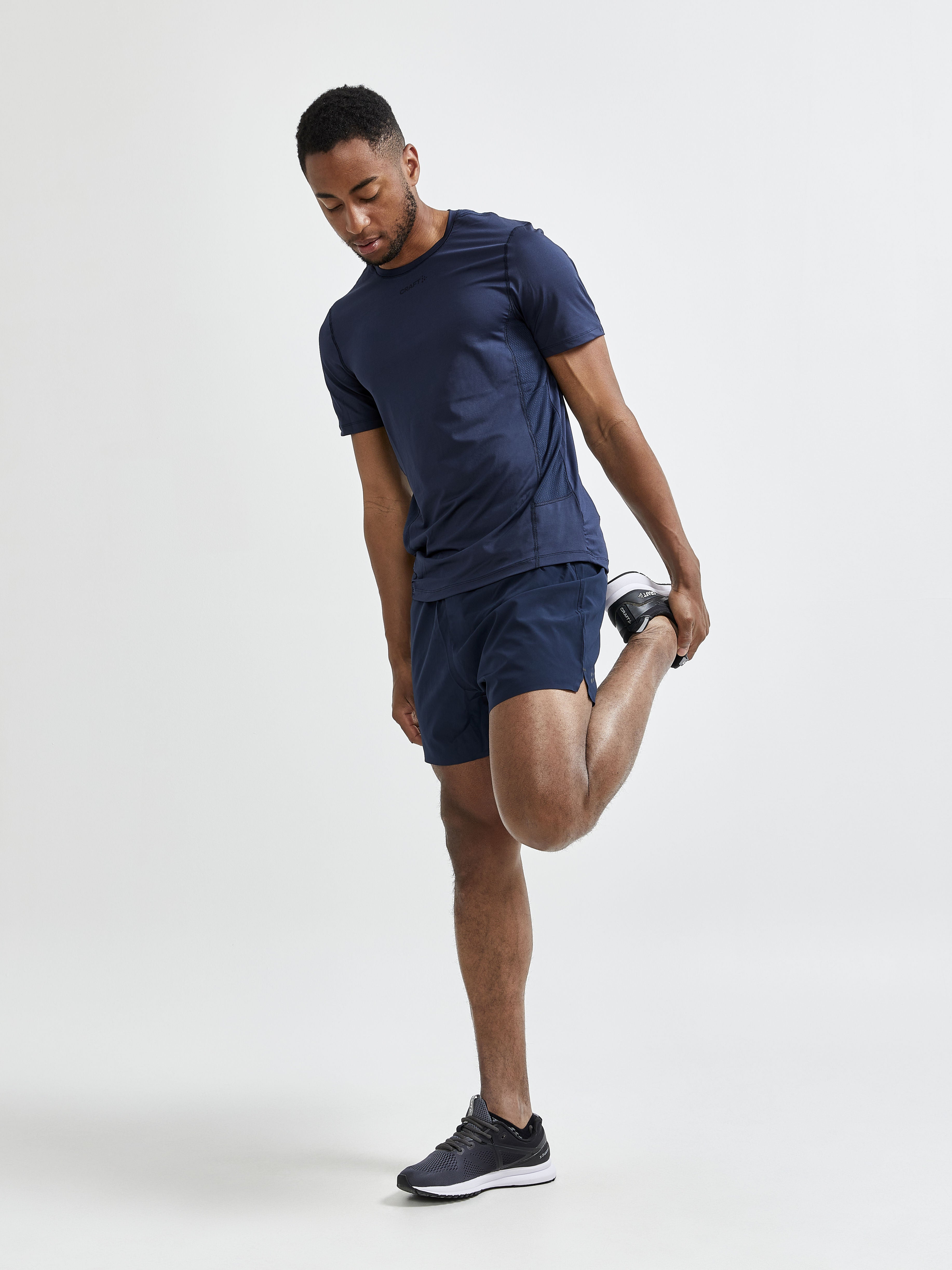 Craft ADV Essence SS Tee - T-Shirt Uomo In Poliestere Riciclato, Taglia M, Con Tasca