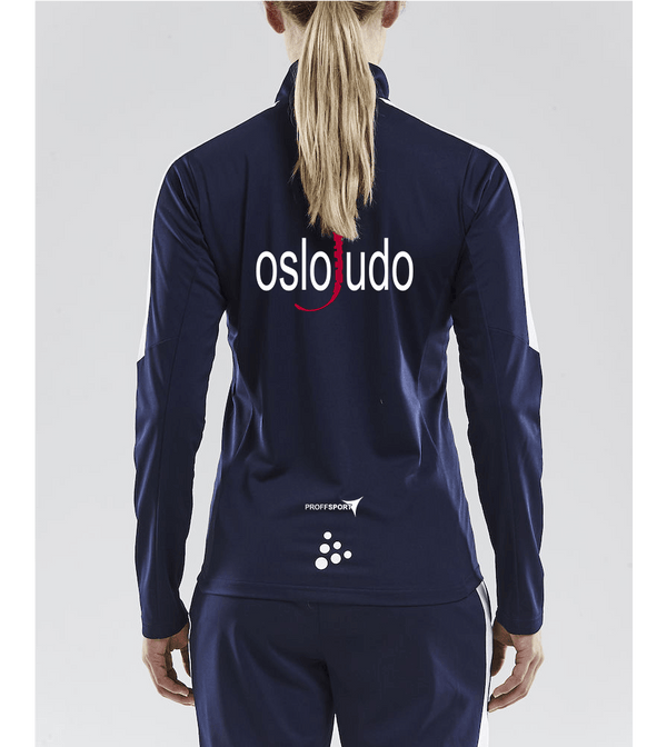 Pullover Halfzip Dame - Oslo Judoklubb