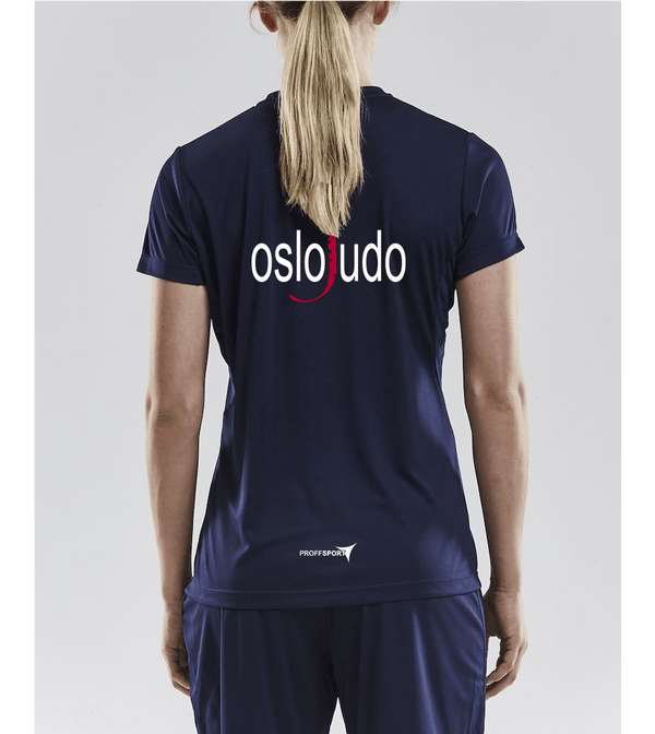 Craft Squad T-skjorte Dame - Oslo Judoklubb