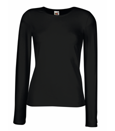 Lady-Fit Long Sleeve Crew Neck T