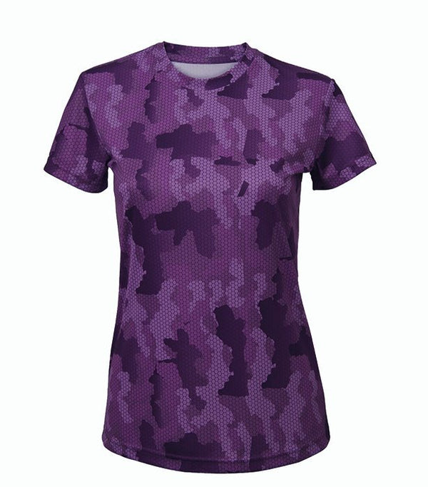 Women's Hexoflage Tridri Performance T-skjorte