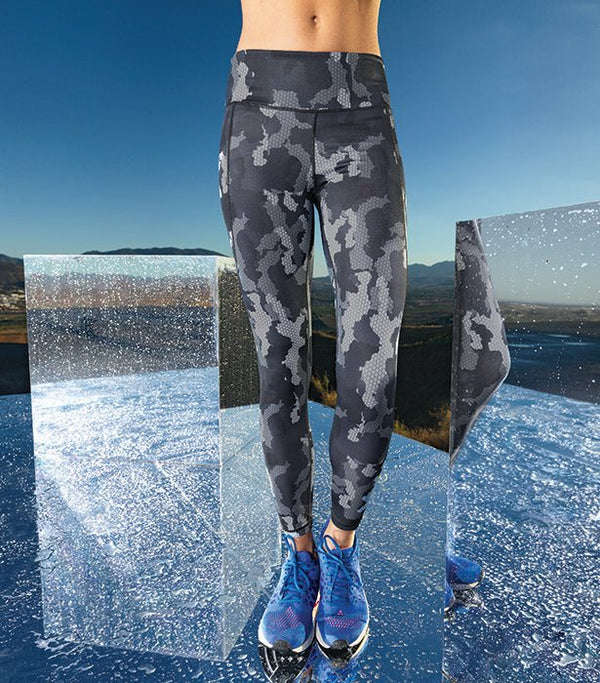 Women's TriDri performance Hexoflage™ leggings