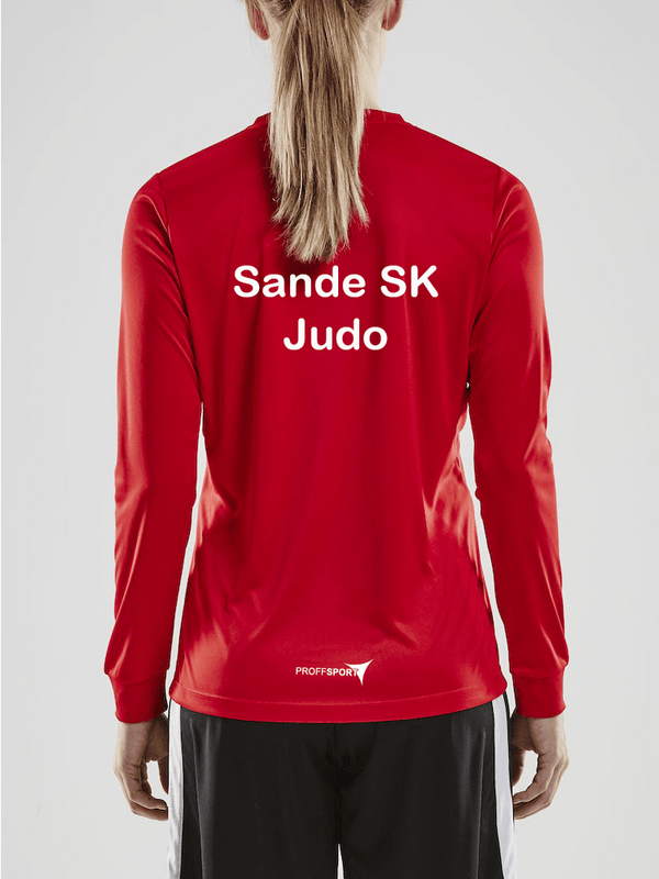 Craft Squad Jersey L/S Dame - Sande Judo